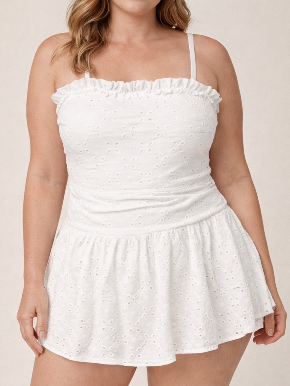 SwimSuit Plus Size One Piece Ruched Stomach